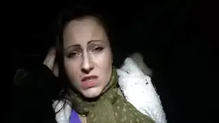بي بي سي يملأ كس بلدي مشعر مزدوجاً أثناء الجنس في السيارة